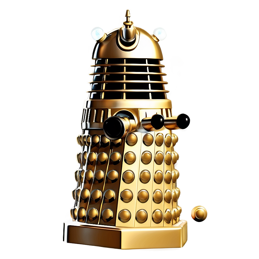 Golden Dalek Emblem Png 06242024