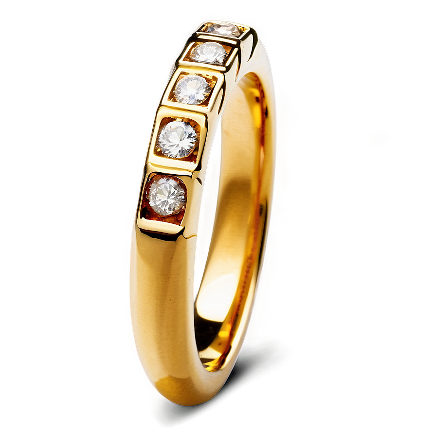 Golden Diamond Ring Png Ccu