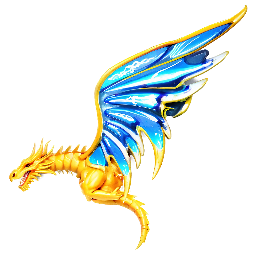 Golden Dragon Wings Png Ghy