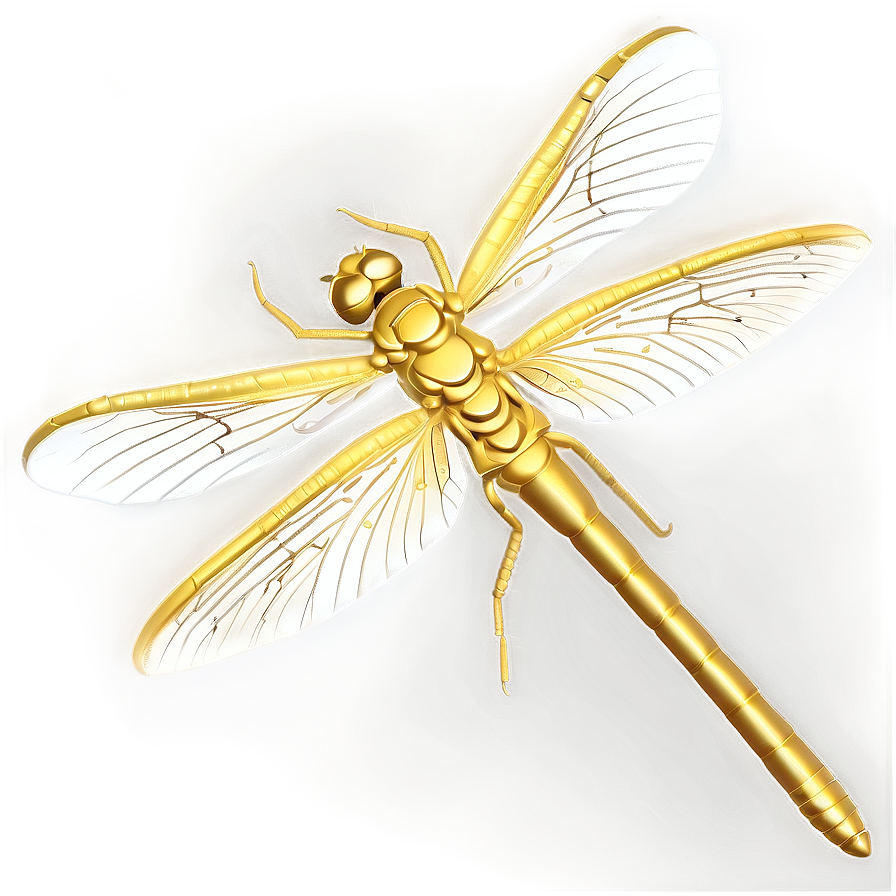 Golden Dragonfly Png Cdi