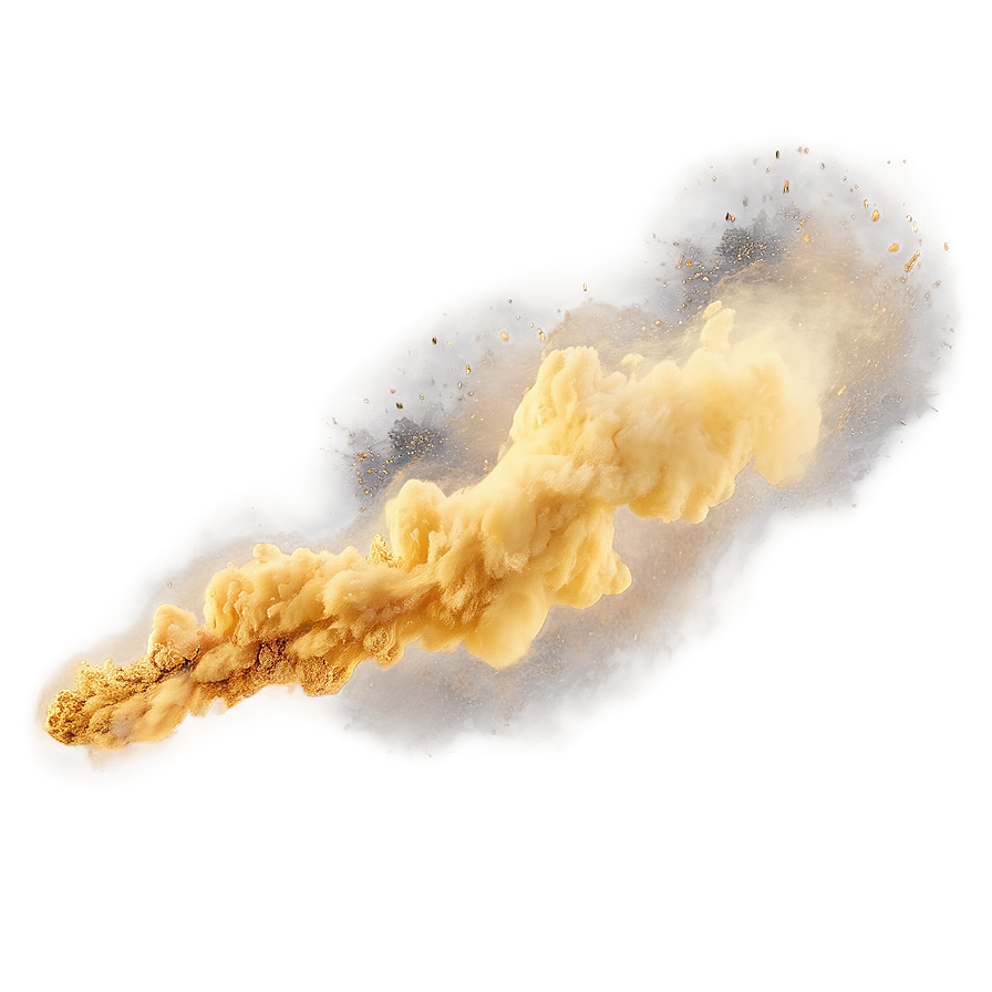 Golden Dust Cloud PNG htn PNG with transparent background