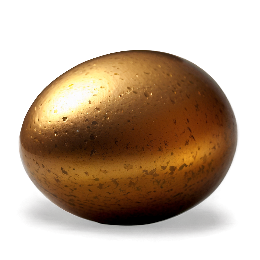Golden Easter Egg PNG ukc23 PNG with transparent background