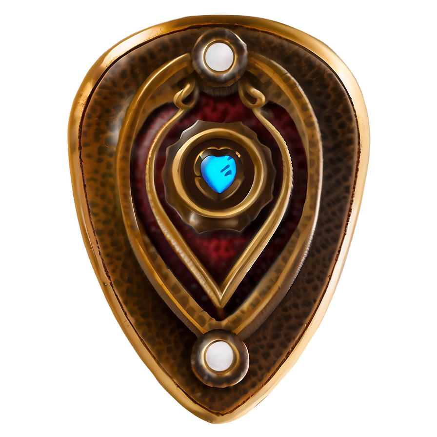 Golden Edge Planchette Png Yly