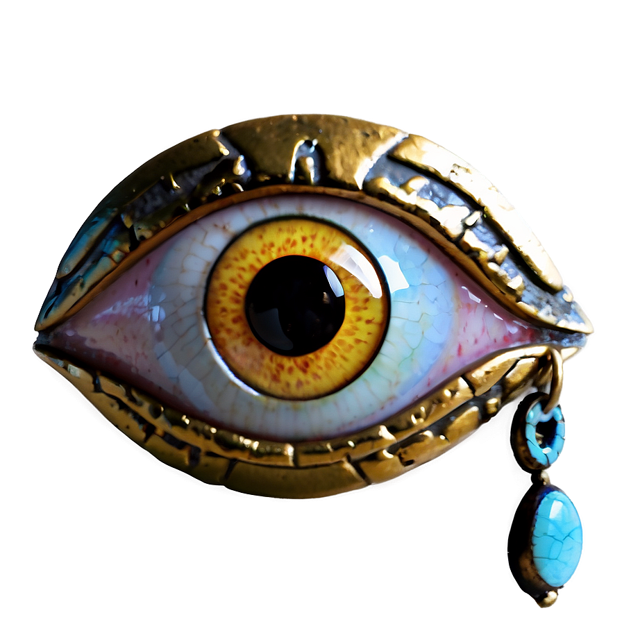 Golden Evil Eye Png Wic6