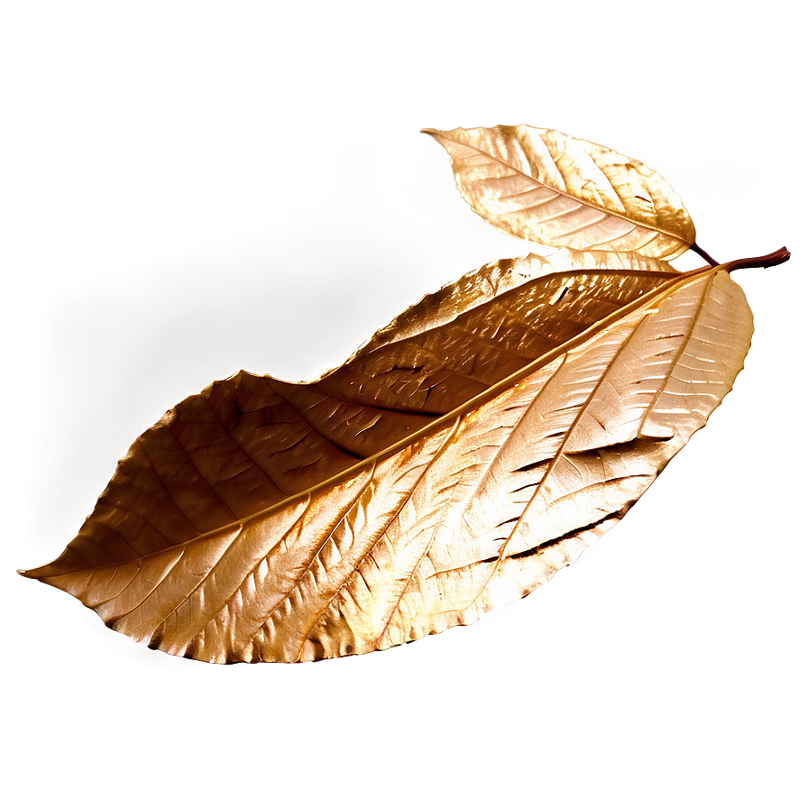 Golden Fall Leaf Png Yar89