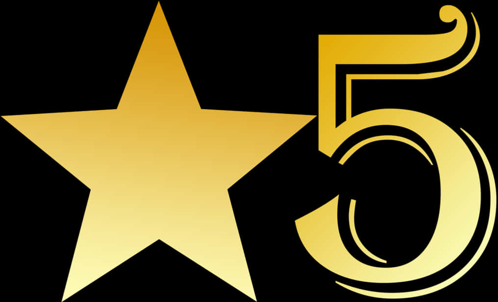 Golden Five Star Rating