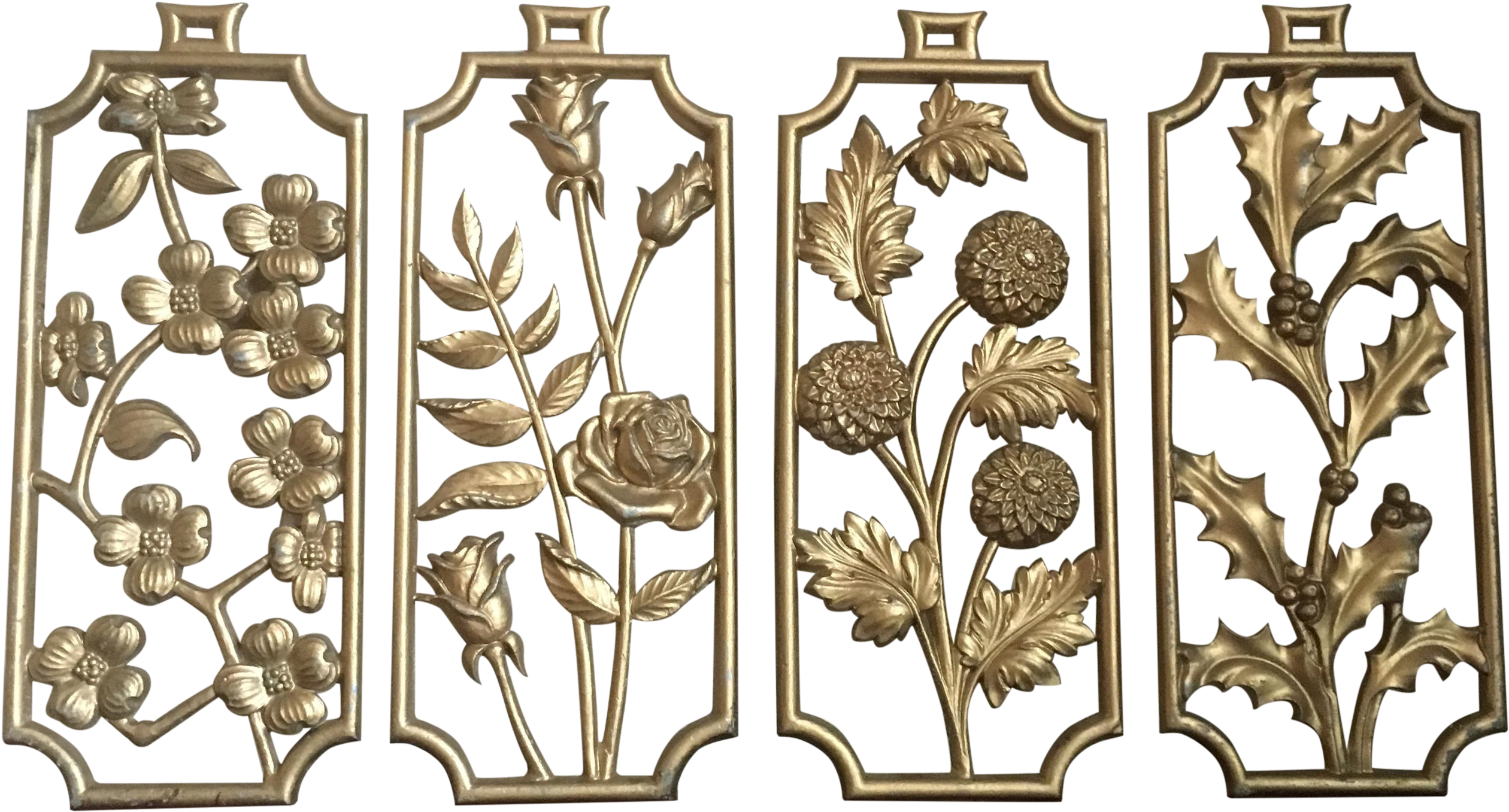 Floral Wall Art Png - Illustration, Transparent Png PNG with transparent background
