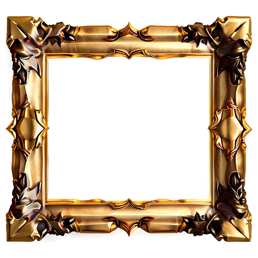 Golden Frame Background Png 53