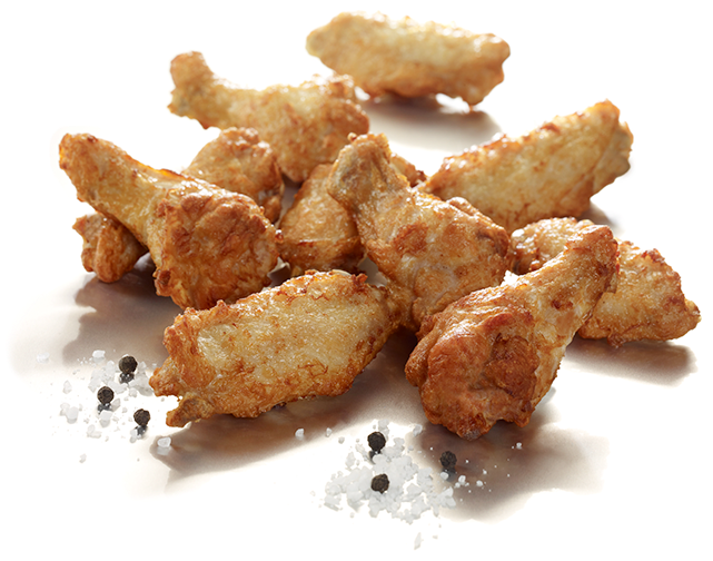 Crispy Chicken Wings - Crispy Fried Chicken, HD Png Download PNG with transparent background