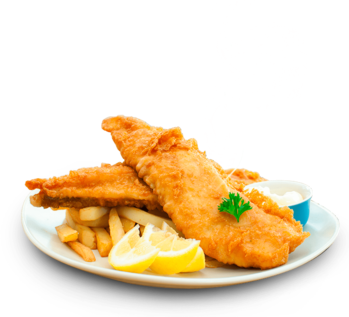 Golden Fried Fish Filletwith Lemonand Fries.png