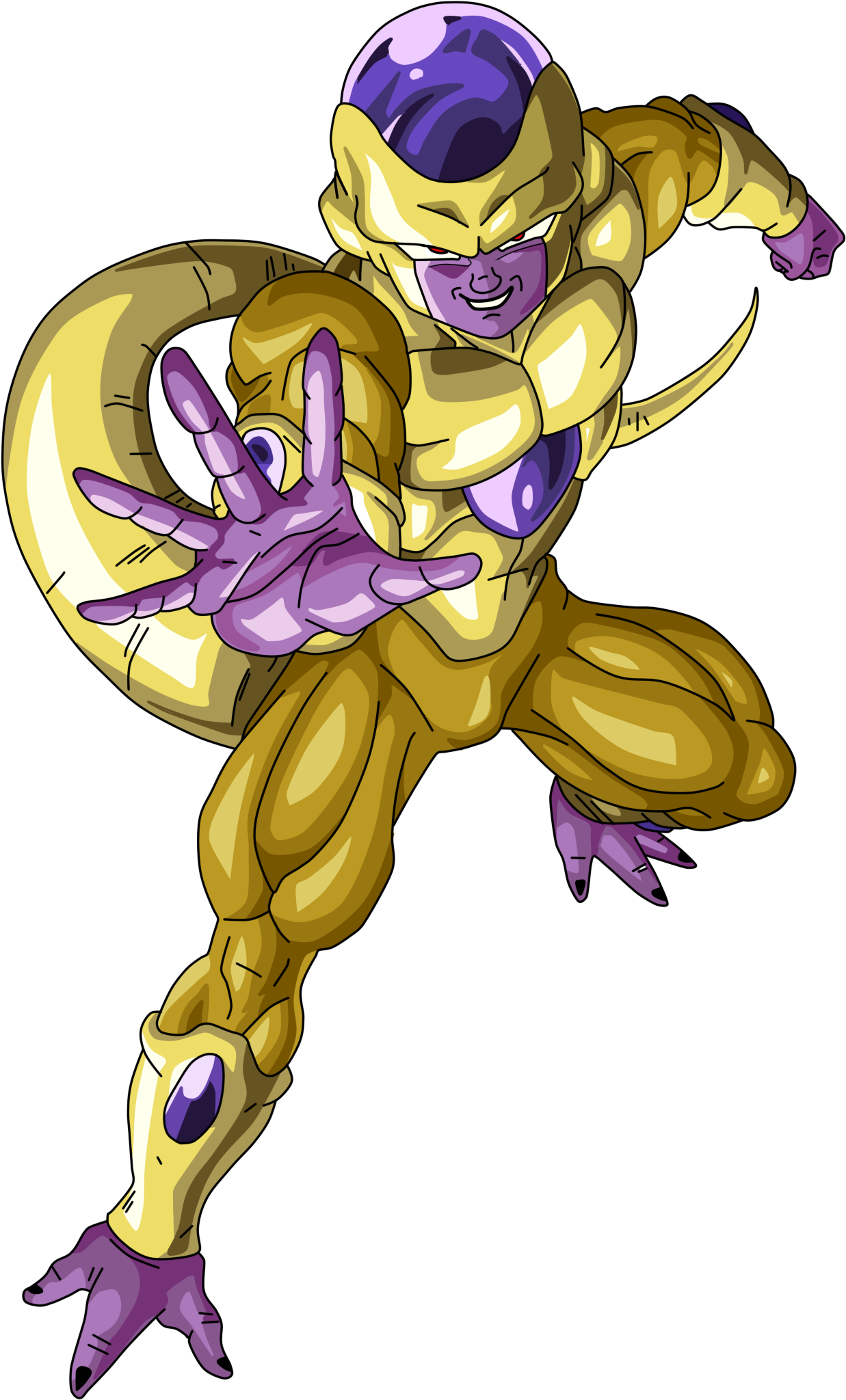 Golden Frieza Power Stance