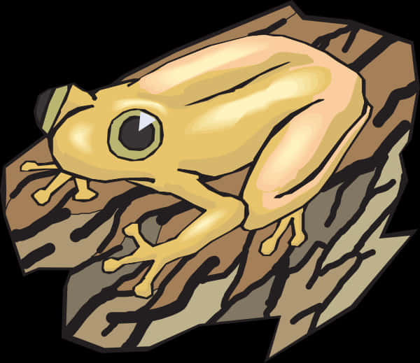 Golden_ Frog_ Illustration