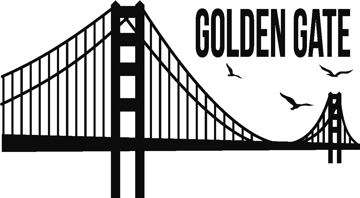 The Golden Gate Bridge, P, Display - Golden Gate Bridge Icon, HD Png Download PNG with transparent background