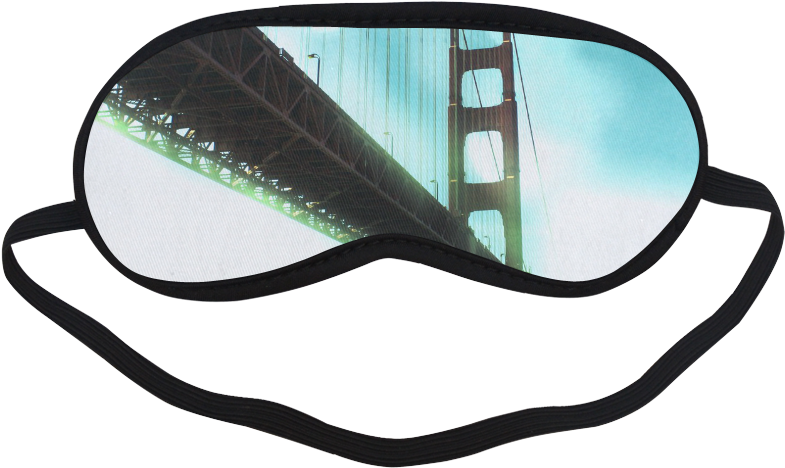 Golden Gate Bridge Sleep Mask Design