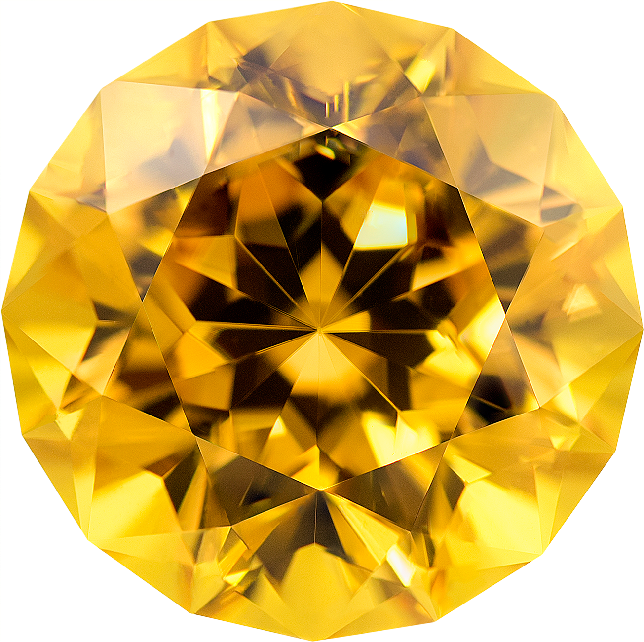 Golden Gemstone Facets Sparkle PNG image with a transparent background, free high-resolution download