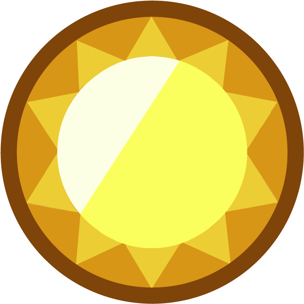 Golden Gemstone Graphic