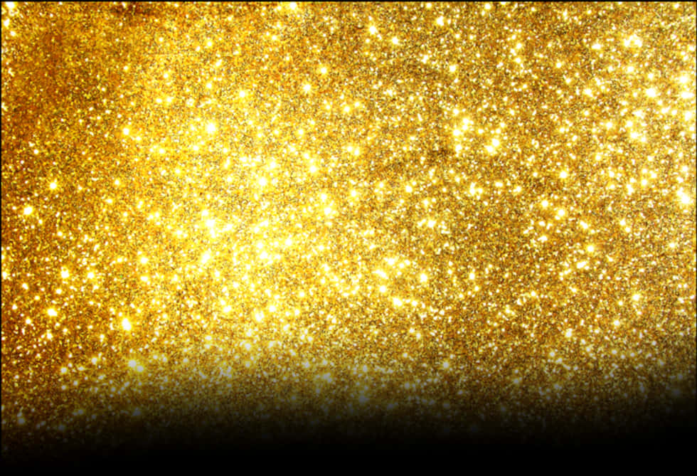 Golden Glitter Sparkle Texture