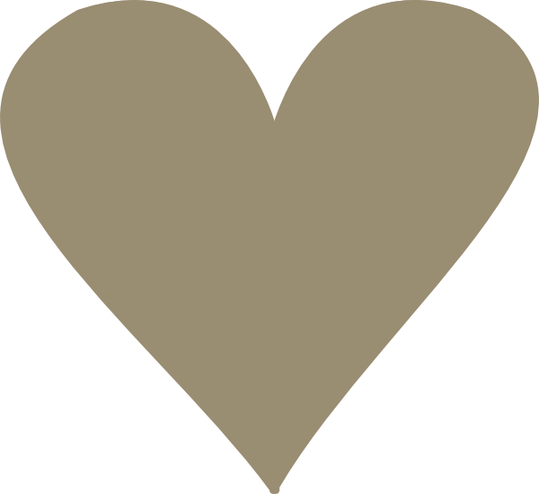 Golden Heart Iconon Blue Background