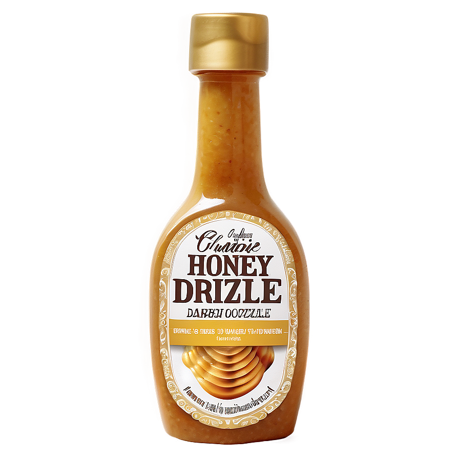 Golden Honey Drizzle PNG cmi PNG with transparent background