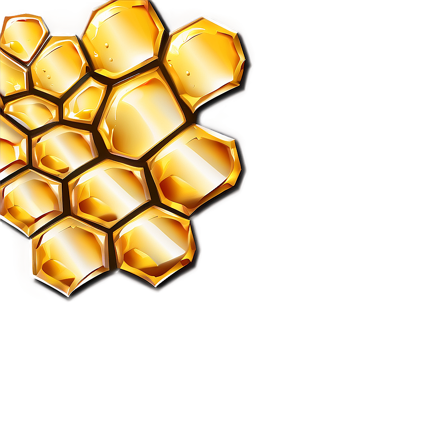 Golden Honeycomb Texture Png 56