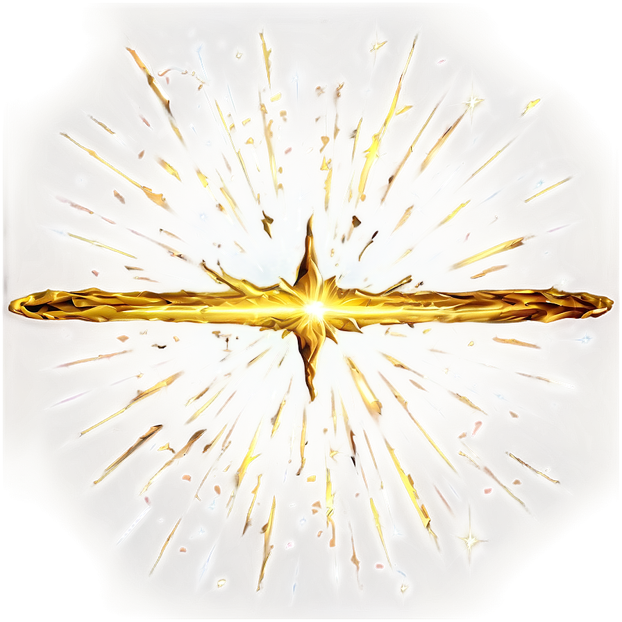 Golden Impact Hit Effect Png 99 Image