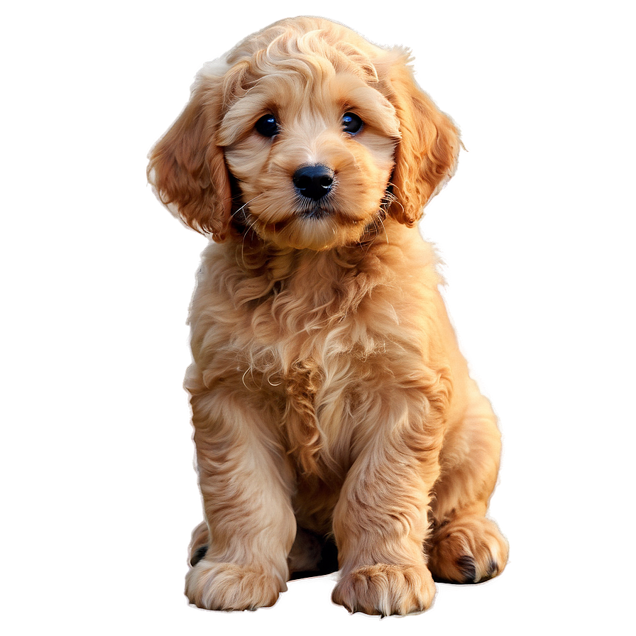 Golden Labradoodle Puppy Png Day