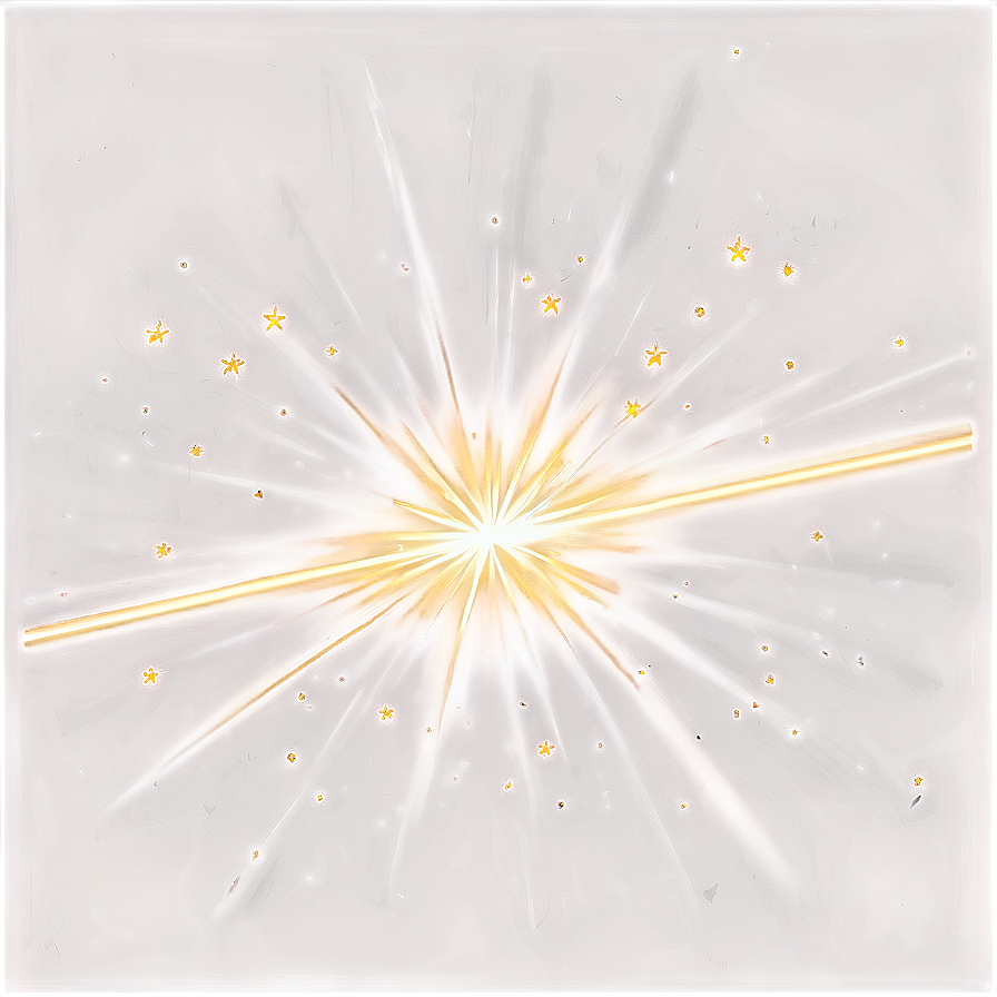 Golden Line Star Burst Png Cao