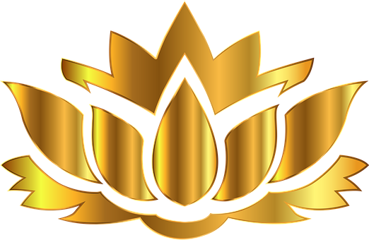 Golden Lotus Graphic