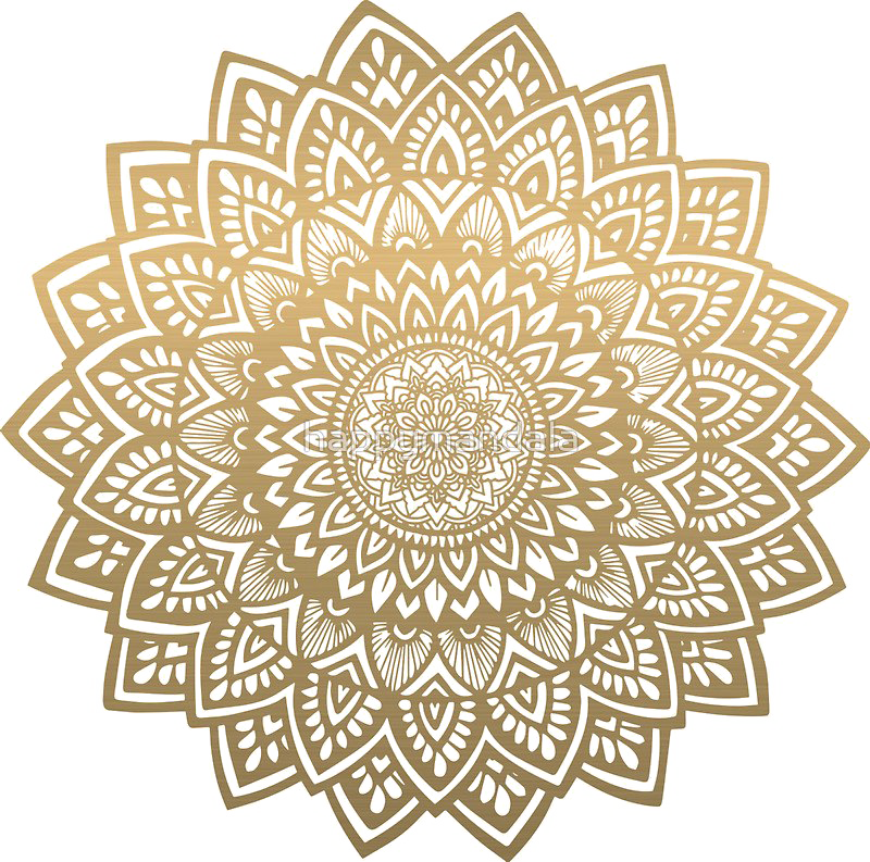 Golden Mandala Artwork