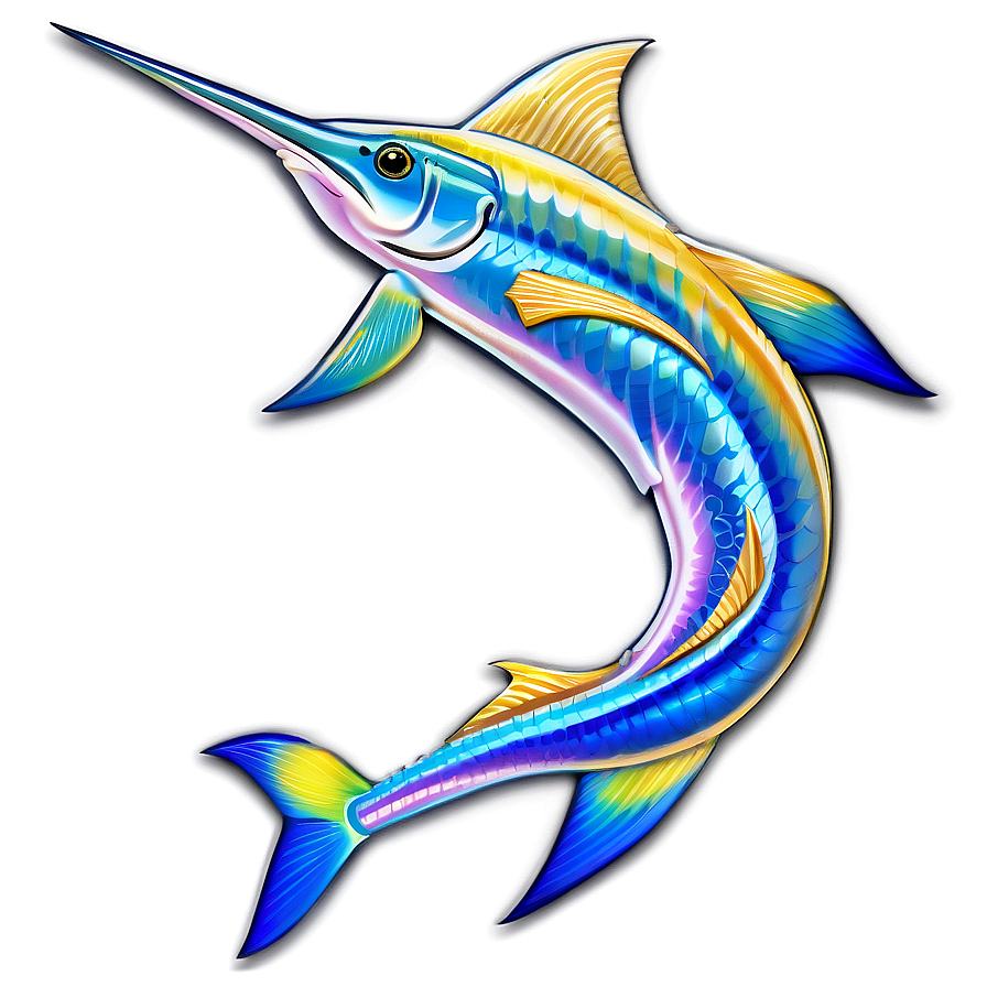 Golden Marlin Png 57