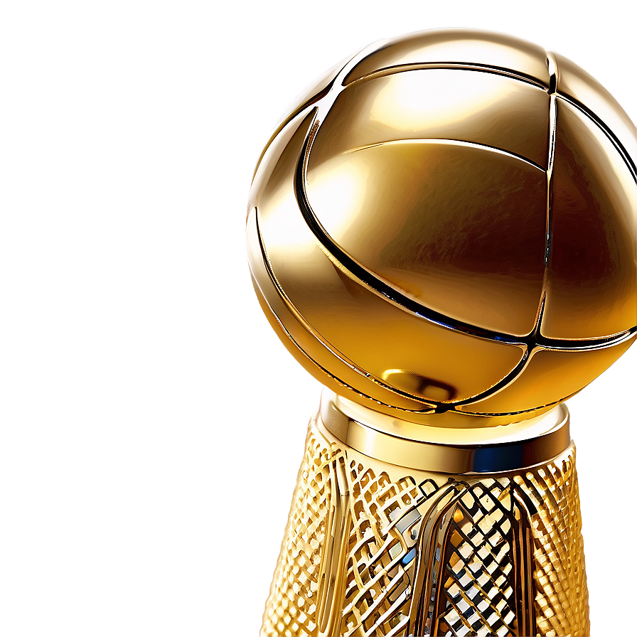 Golden Nba Finals Trophy Png Bbl