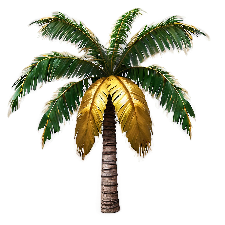 Golden Palm Tree Png 70