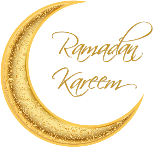 Golden Ramadan Kareem Crescent