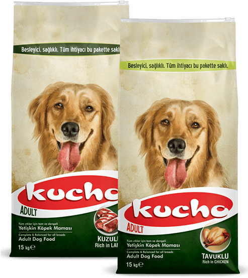 Golden Retriever Dog Food Packaging