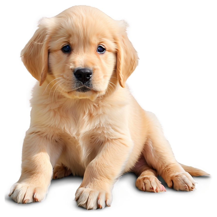 Golden Retriever Puppy With Puppies Png Cys