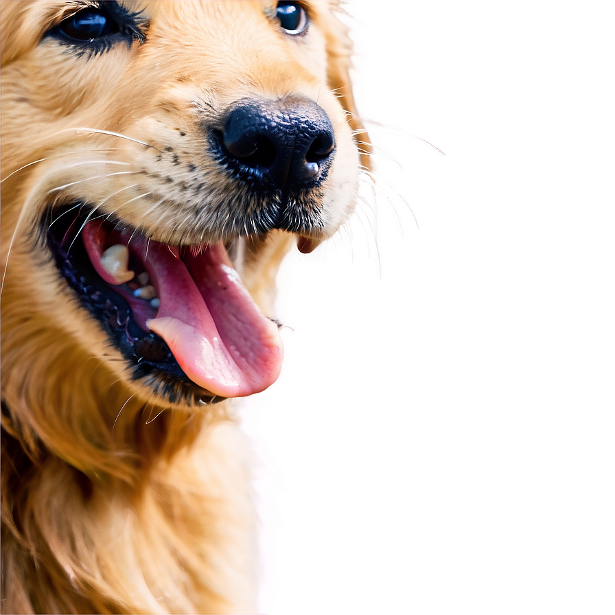 Golden Retriever Puppy Yawning Png 97