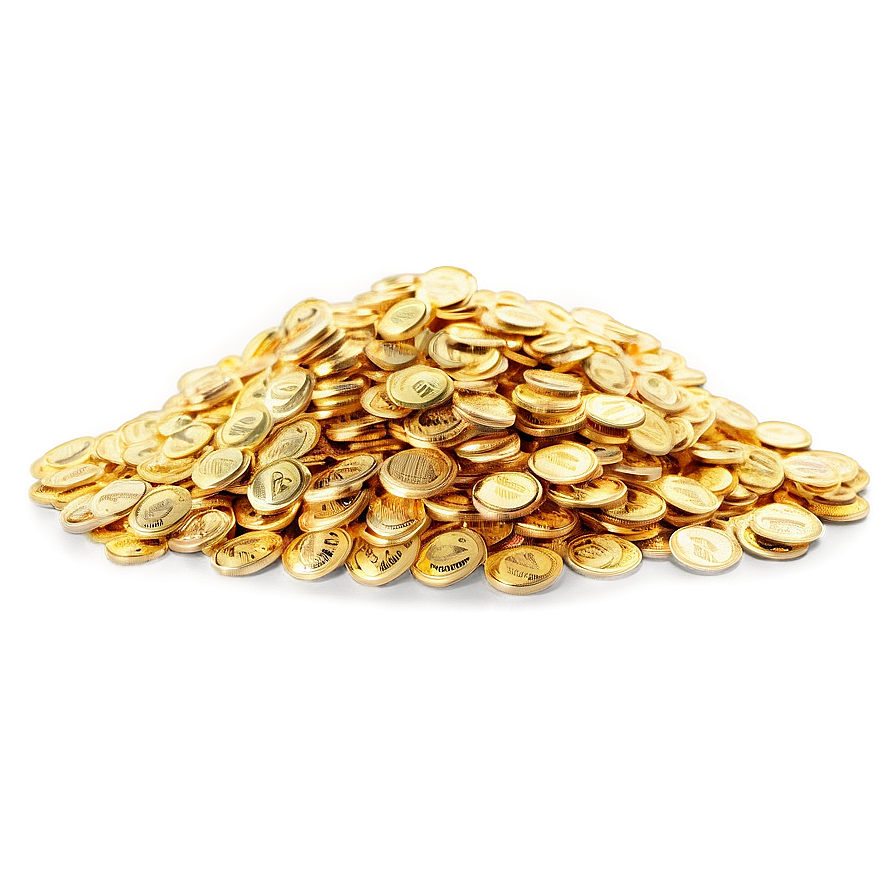 Golden Riches Pile Png Moy63