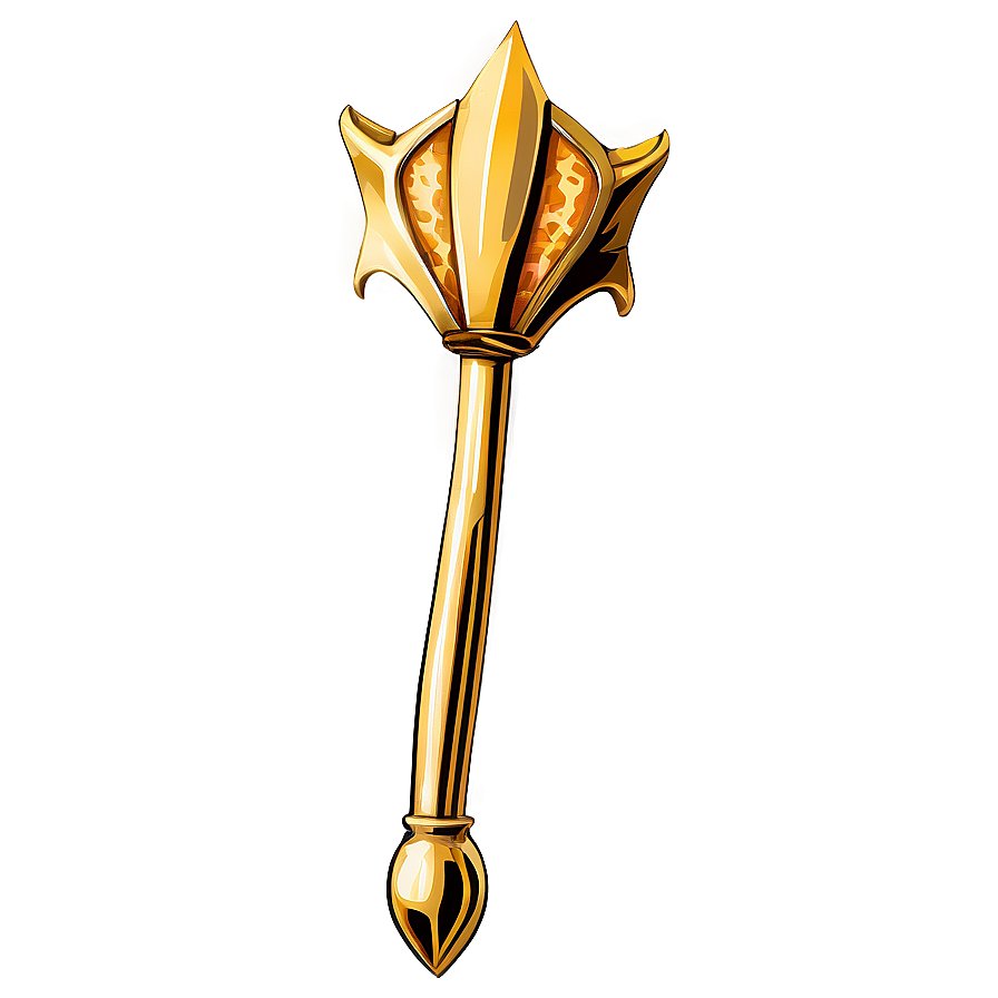 Golden Scepter Png 76