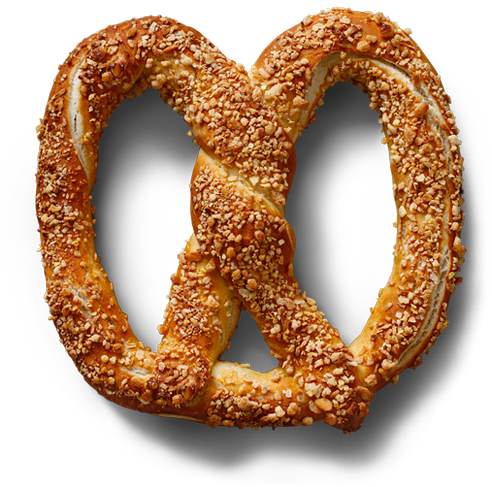 Golden Sesame Pretzel Isolated.png