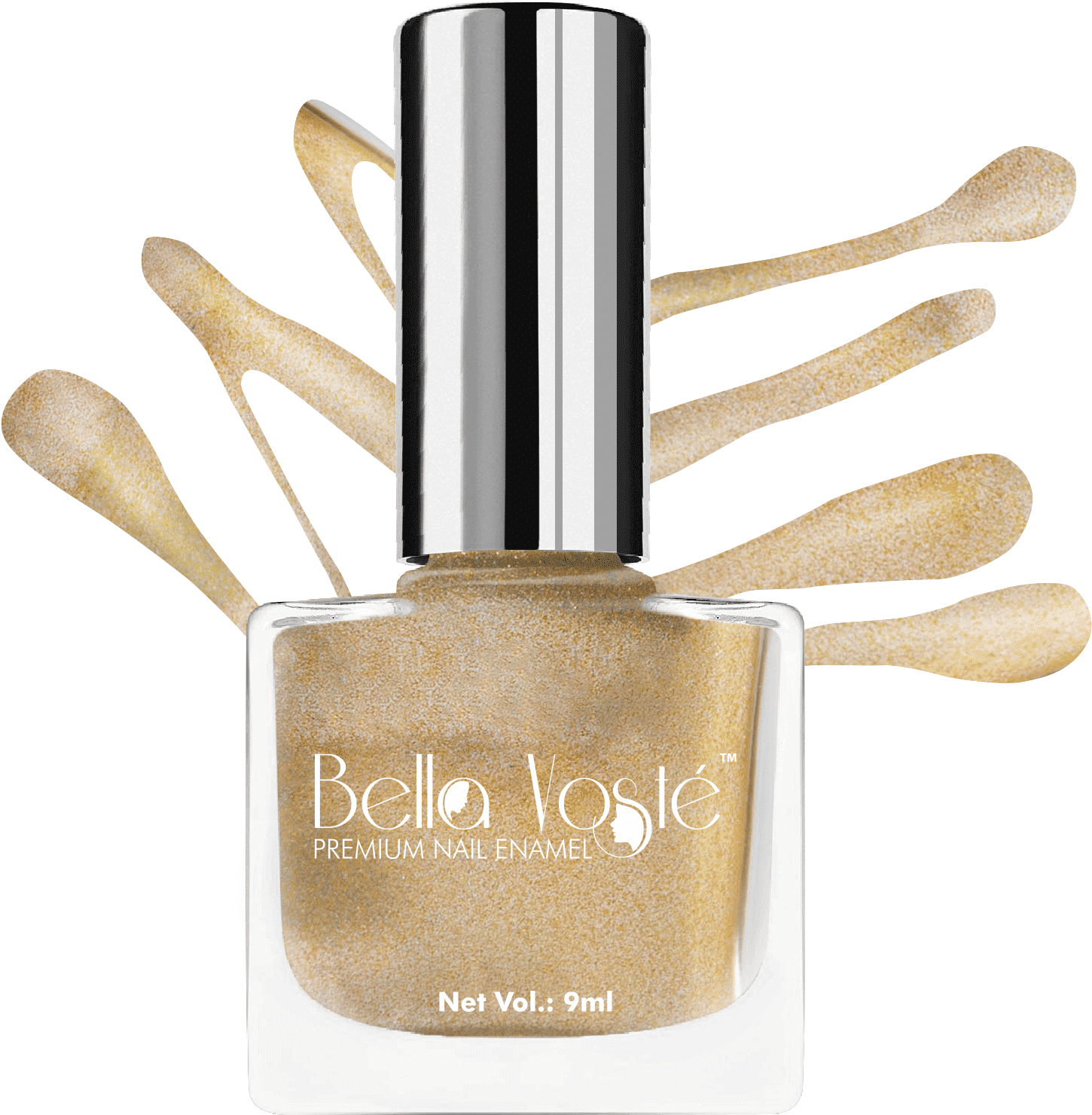 Bella Voste Metallic Nail Paint - Nail Polish, HD Png Download PNG with transparent background