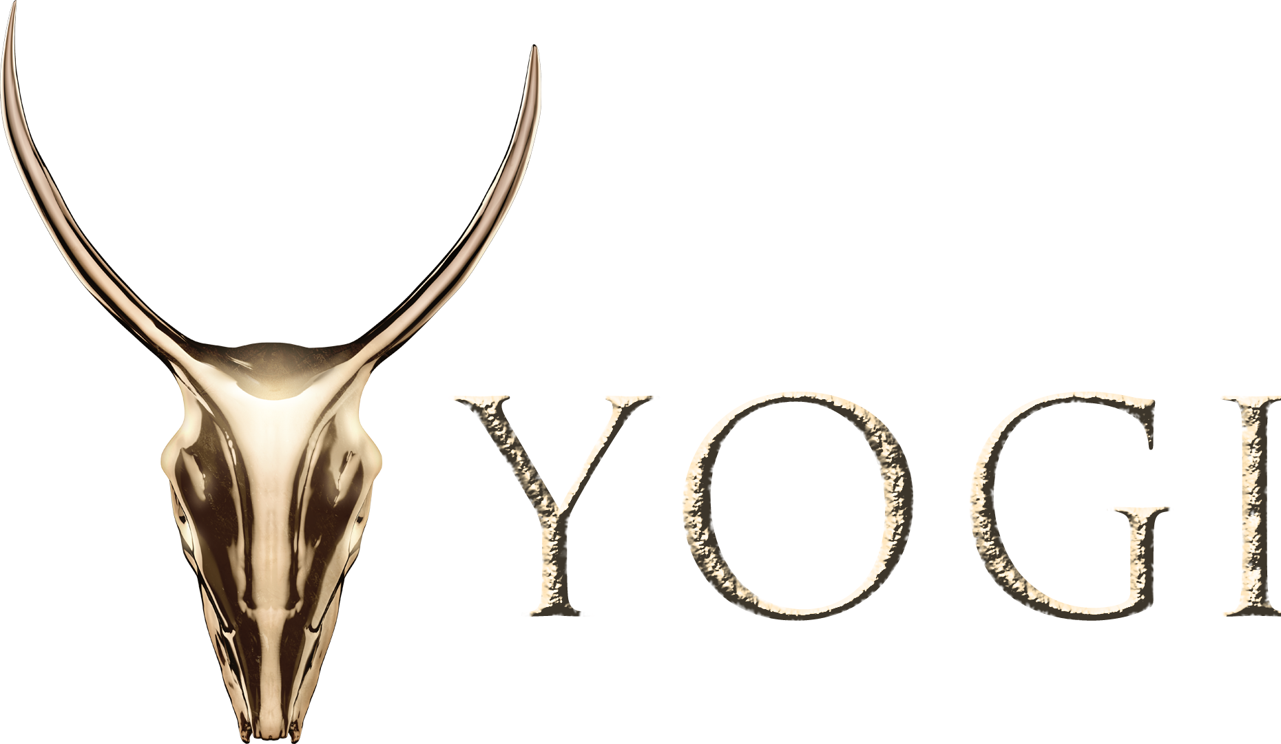 Golden Skull Horns Logo