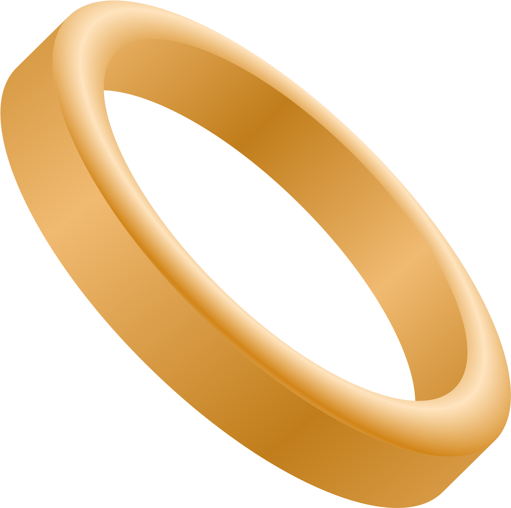 Golden Sonic Ring Icon