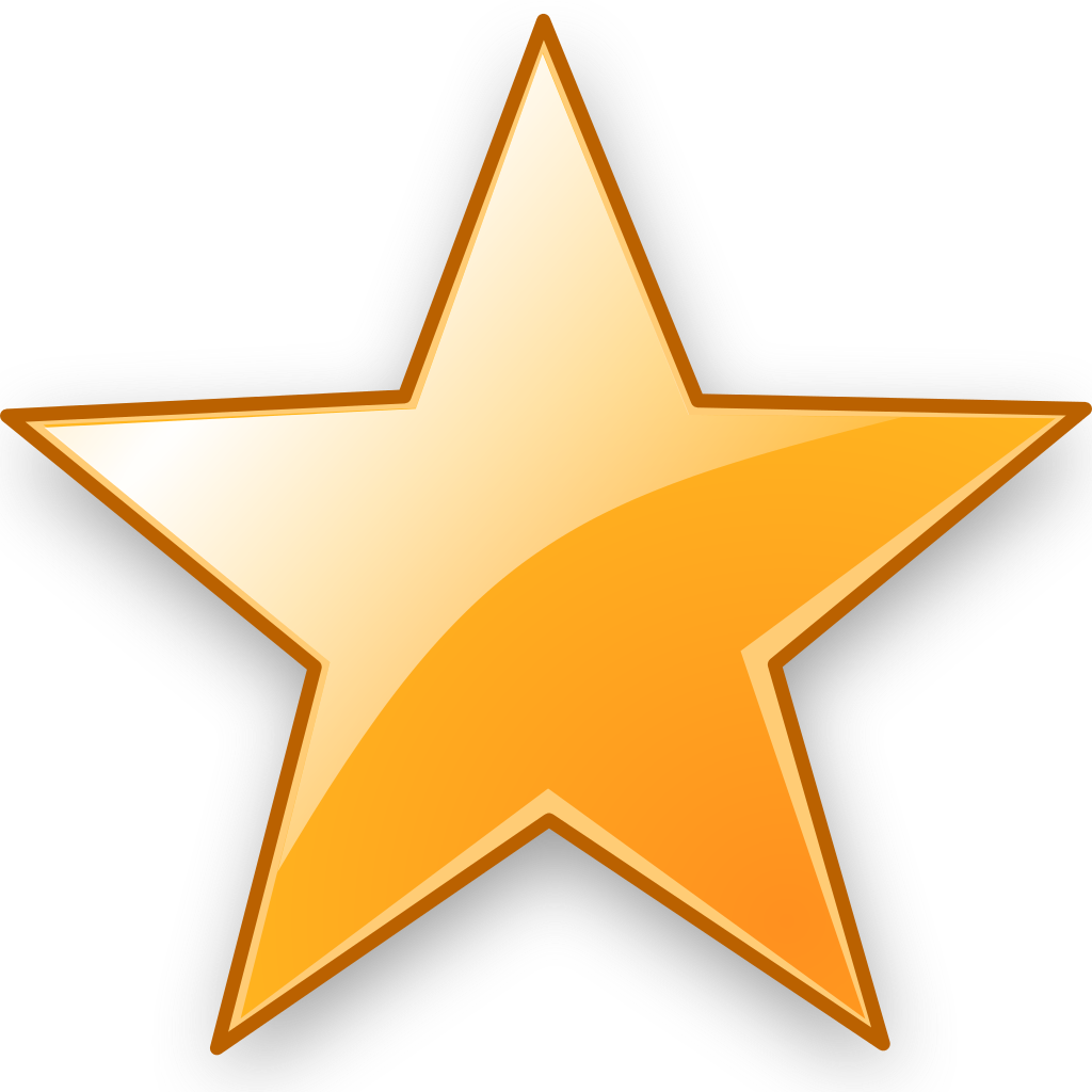 Golden Star Icon