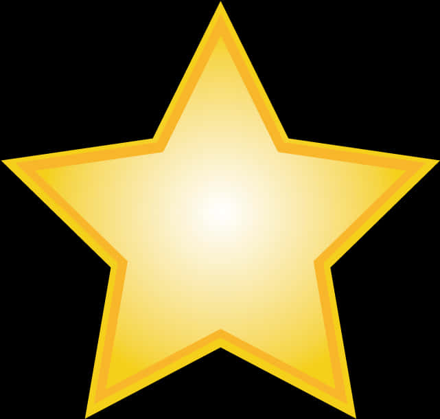 Golden Star Icon