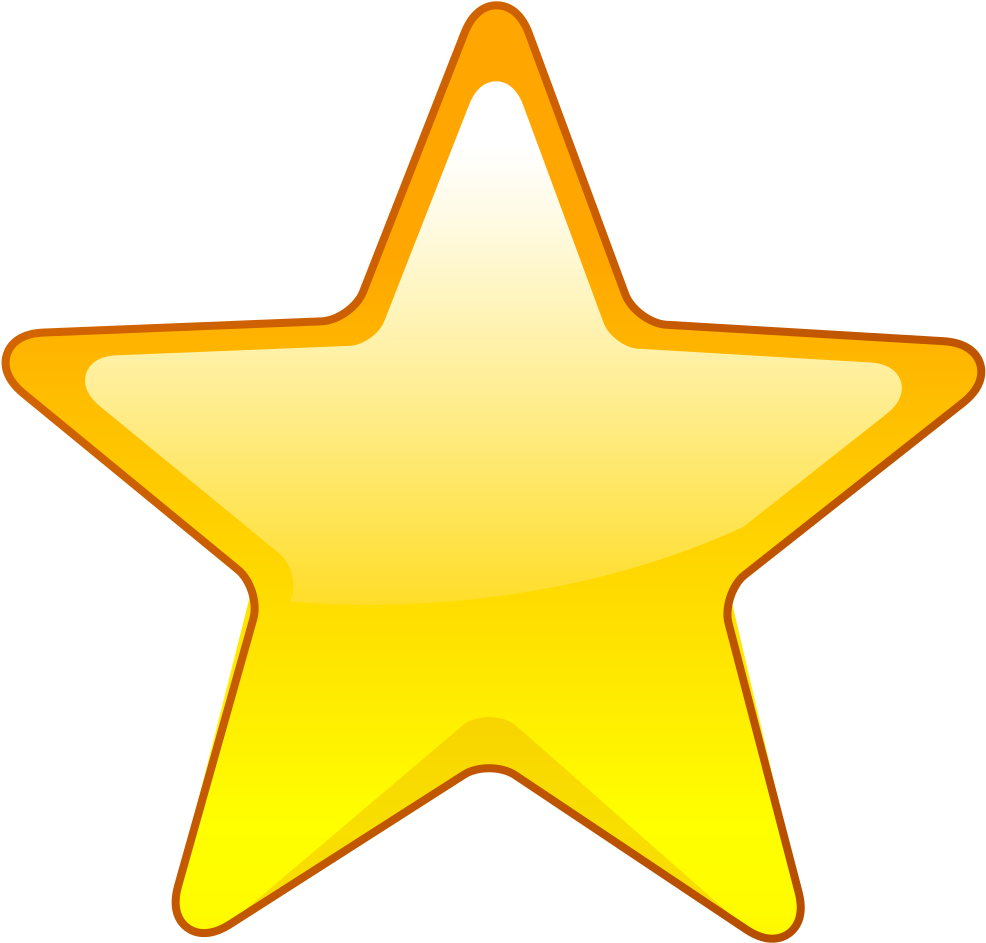 Golden Star Icon