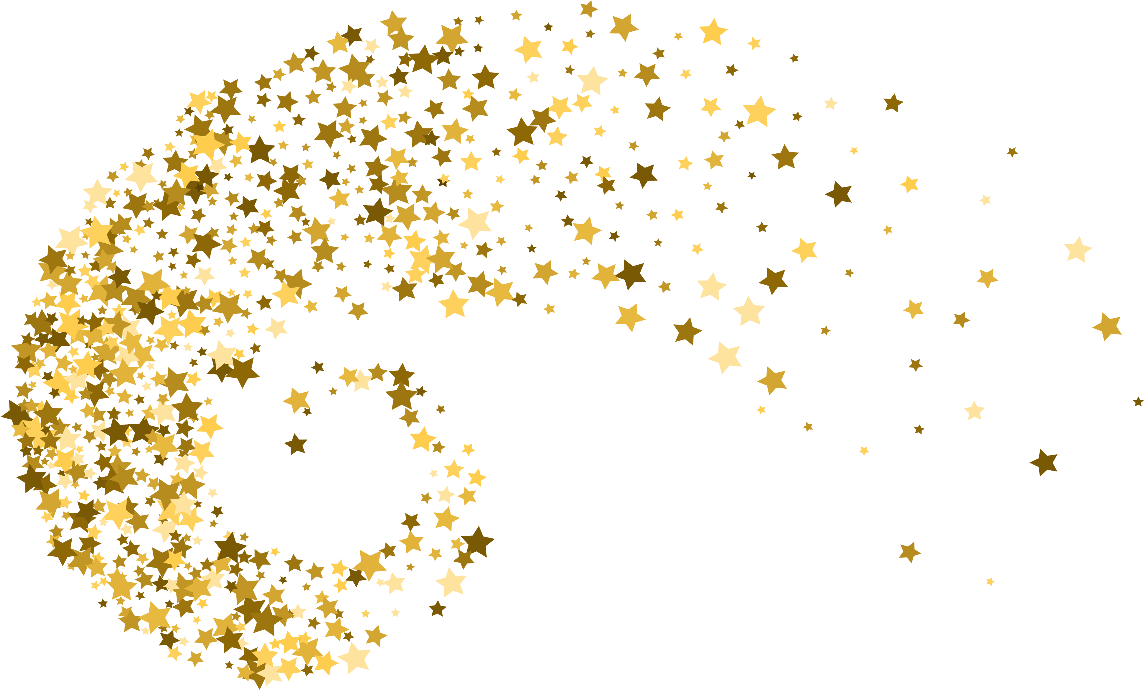 Stars Decoration Png Clip Art - Decoration Png, Transparent Png PNG with transparent background
