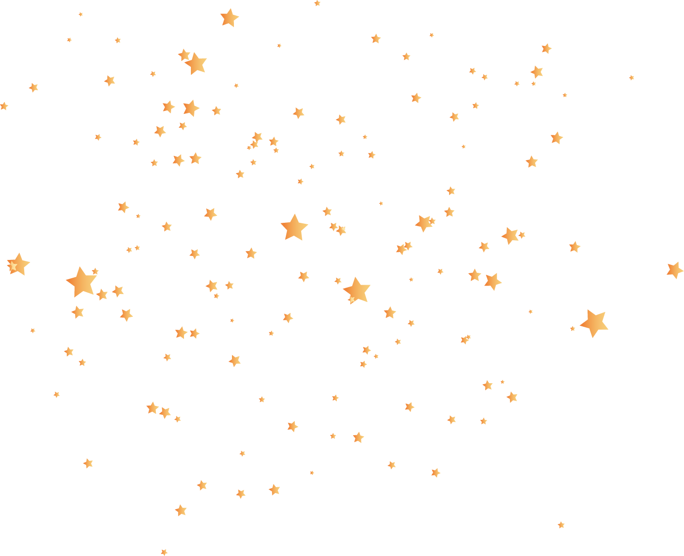 Golden Stars Cliparton Navy Background