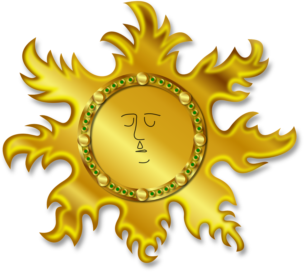 The Sun Clipart, Vector Clip Art Online, Royalty Free - Portable Network Graphics, HD Png Download PNG with transparent background