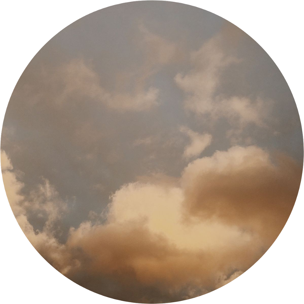 Golden_ Sunset_ Clouds_ Circle