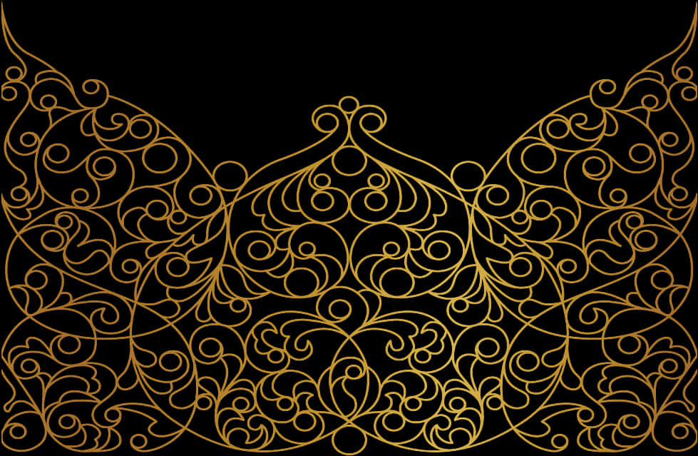 #mandala #swirls #design #pattern #paisley #gold #decor - Gold Swirl Patterns Png, Transparent Png PNG with transparent background